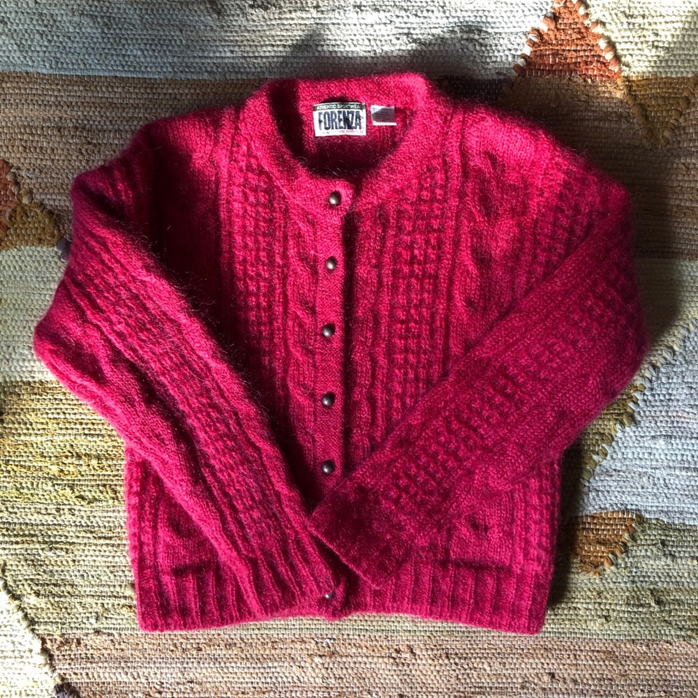 Vintage chunky cardigan